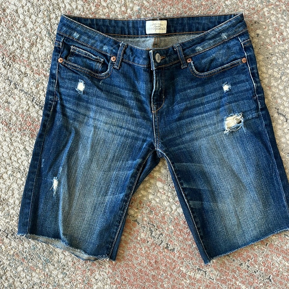 Aeropostale Denim Bermuda Shorts size 5/6